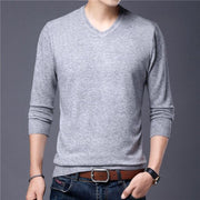 Angelo Ricci™ Autumn Casual V-Neck Pullover