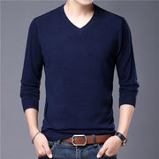 Angelo Ricci™ Autumn Casual V-Neck Pullover