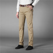 Angelo Ricci™ Designer Luxury Straight Business Elegant Trousers