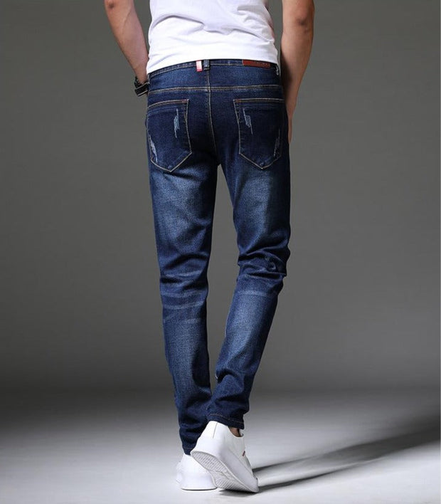 Angelo Ricci™ Slim Fit Skinny Denim Stretch Jeans