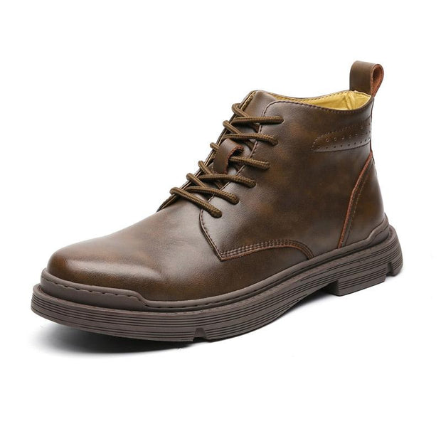 Angelo Ricci™ Genuine Leather Ankle Classic Boots