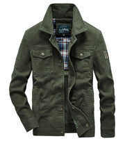 Angelo Ricci™ Autumn Cotton Military Pilot Bomber Jacket