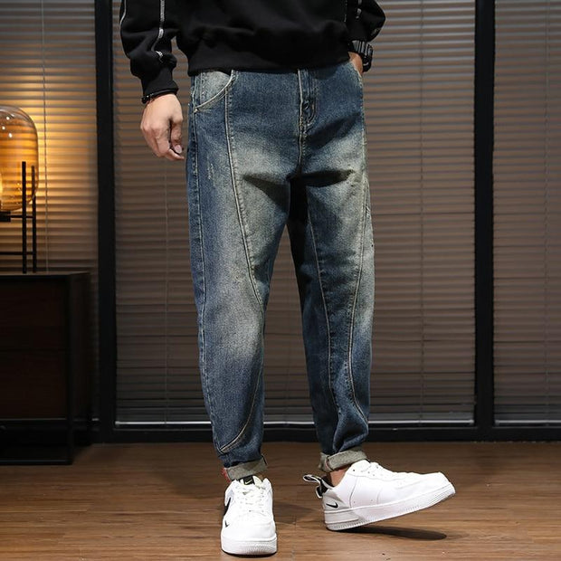 Angelo Ricci™ Loose fit Streetwear Casual Jeans