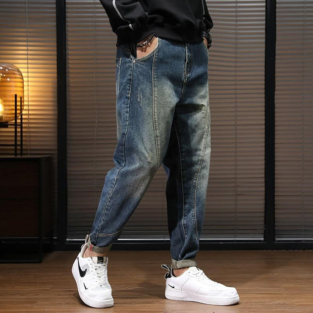 Angelo Ricci™ Loose fit Streetwear Casual Jeans