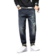 Angelo Ricci™ Streetwear Stretch Baggy Denim Jeans