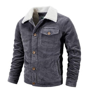 Angelo Ricci™ Classic Corduroy Fleece Warm Jacket