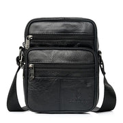 Angelo Ricci™ Genuine Leather Crossbody Men Messenger Bag