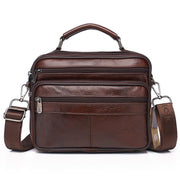 Angelo Ricci™ Men's Luxury Leather Lawyer Briefcase