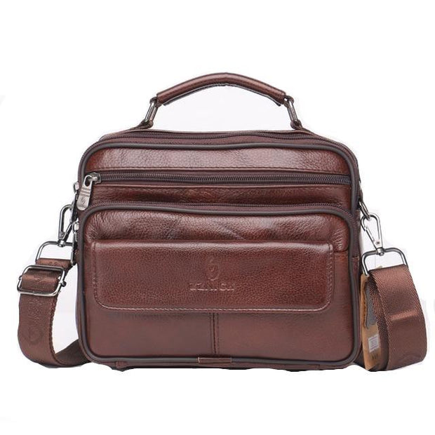 Angelo Ricci™ Men's Luxury Leather Lawyer Briefcase