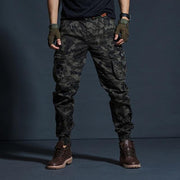 Angelo Ricci™ Cargo Military Style Elasticity Pants