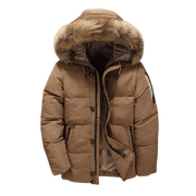 Angelo Ricci™ Fur Hood Winter Down Jacket