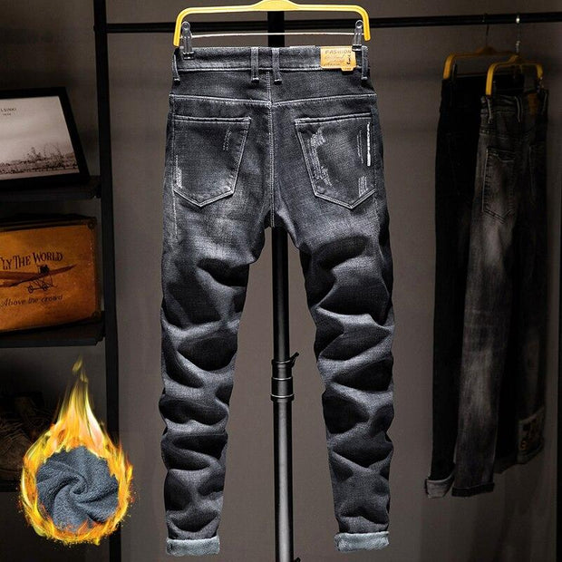 Angelo Ricci™ Designer Branded Soft Denim Jeans