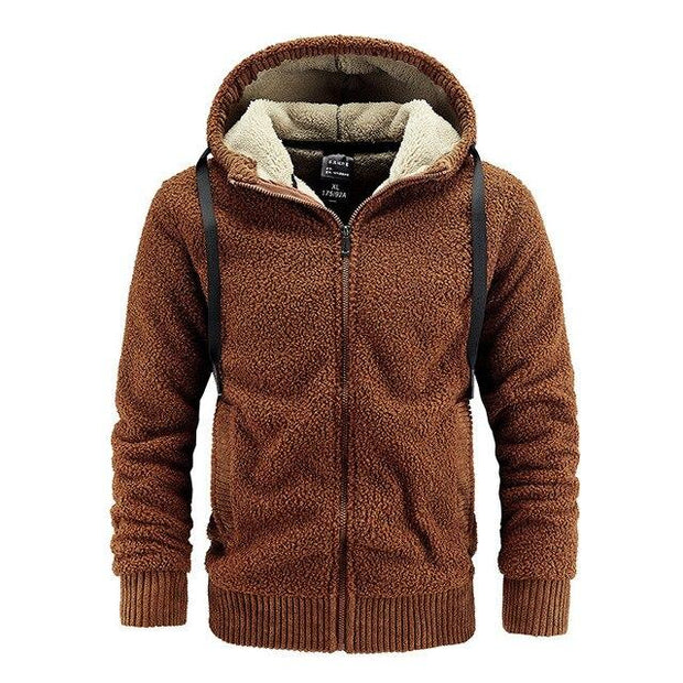 Angelo Ricci™ Cashmere Thicken Keep Casual Hoodie