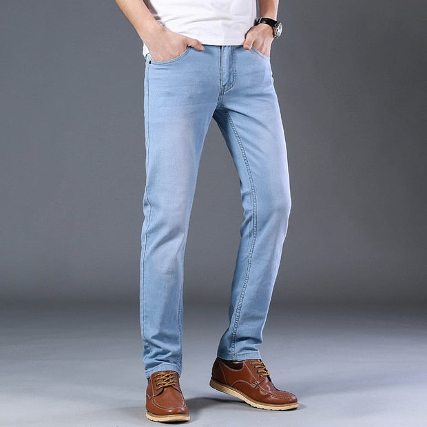 Angelo Ricci™ Casual Light Stretch Cotton Jeans