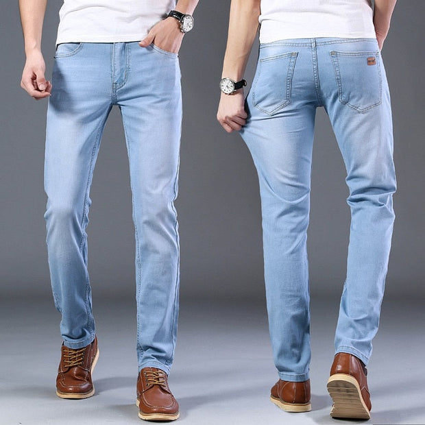 Angelo Ricci™ Casual Light Stretch Cotton Jeans