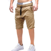 Angelo Ricci™ Brand Breathable Cotton Drawstring Short