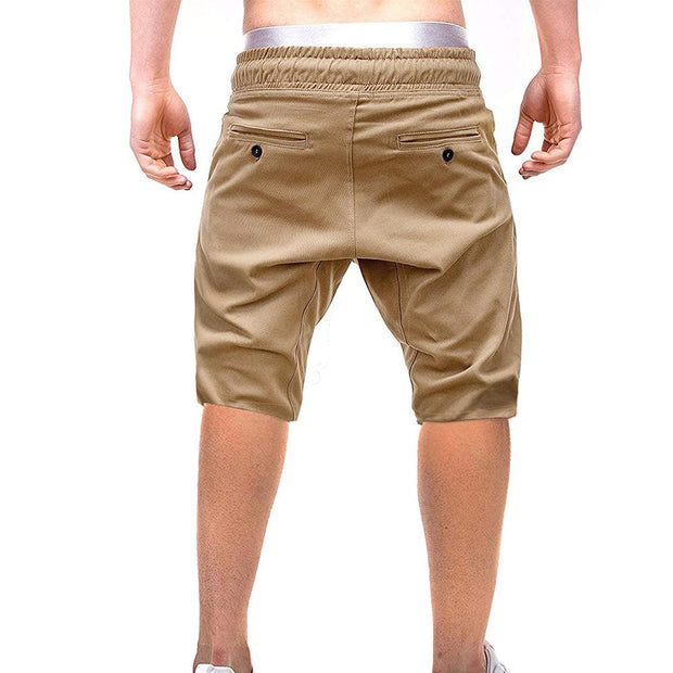 Angelo Ricci™ Brand Breathable Cotton Drawstring Short