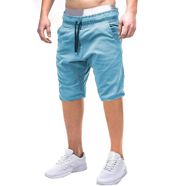 Angelo Ricci™ Brand Breathable Cotton Drawstring Short