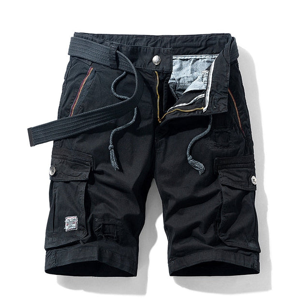 Angelo Ricci™ Casual Cargo Multi-Pocket Military Short