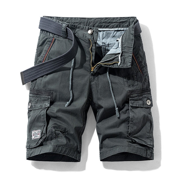 Angelo Ricci™ Casual Cargo Multi-Pocket Military Short