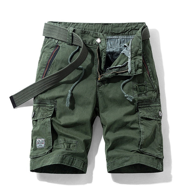 Angelo Ricci™ Casual Cargo Multi-Pocket Military Short