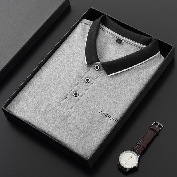 Angelo Ricci™ Slim Fit Cotton Polo Shirt