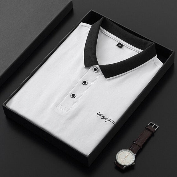 Angelo Ricci™ Slim Fit Cotton Polo Shirt