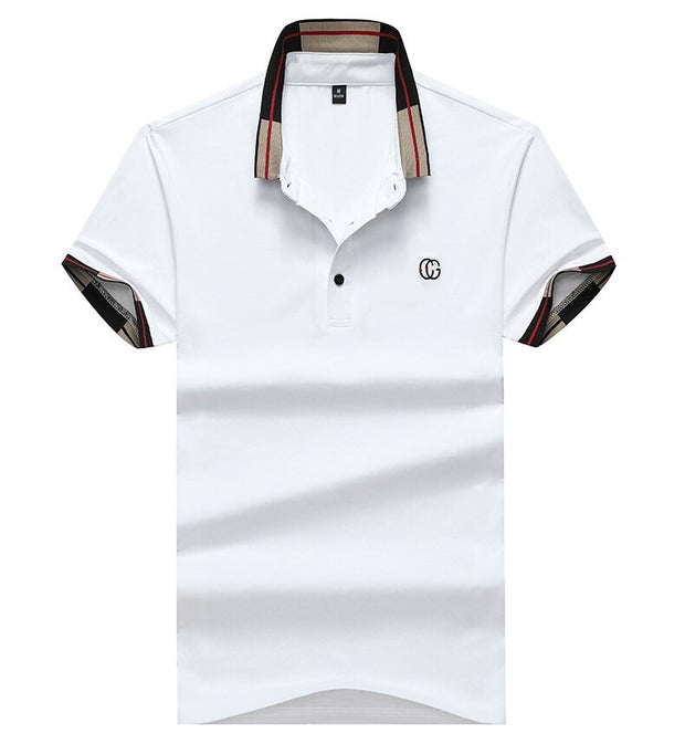 Angelo Ricci™ Solid Color Short Sleeved Polo