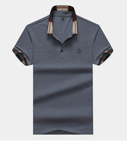 Angelo Ricci™ Solid Color Short Sleeved Polo