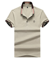 Angelo Ricci™ Solid Color Short Sleeved Polo