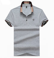 Angelo Ricci™ Solid Color Short Sleeved Polo