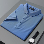 Angelo Ricci™ Turn Down Collar Polo Shirt
