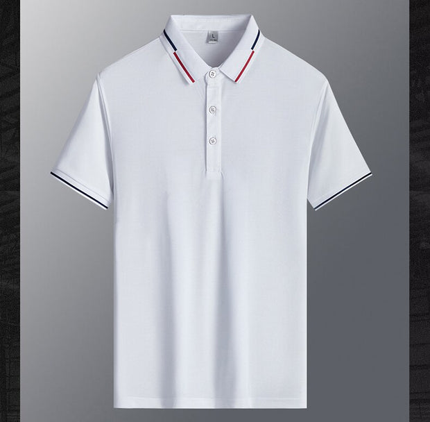 Angelo Ricci™ Summer Short Sleeved Polo Casual Polo Shirt