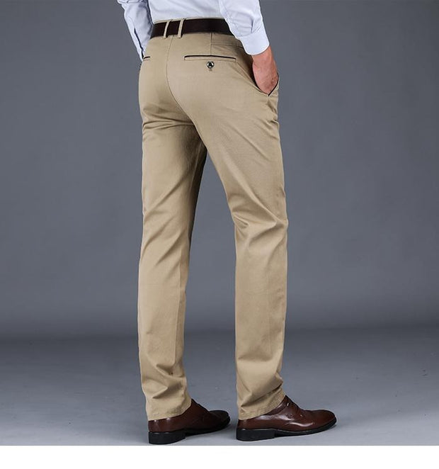 Angelo Ricci™ New Classic Style Straight Loose Pants