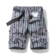 Angelo Ricci™ Retro Classic Vertical Pattern Beach Short