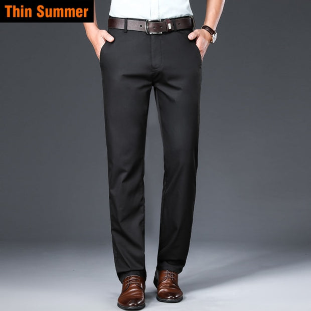 Angelo Ricci™ Classic Style Business Fashion Cotton Pants