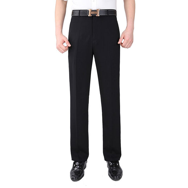 Angelo Ricci™ Men Silk Elegant Business Pants