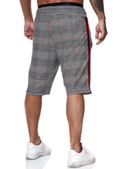 Angelo Ricci™ Fashion Plaid Color Side Line Short