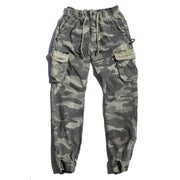 Angelo Ricci™ Multi-Pocket Color Camo Jogging Pants