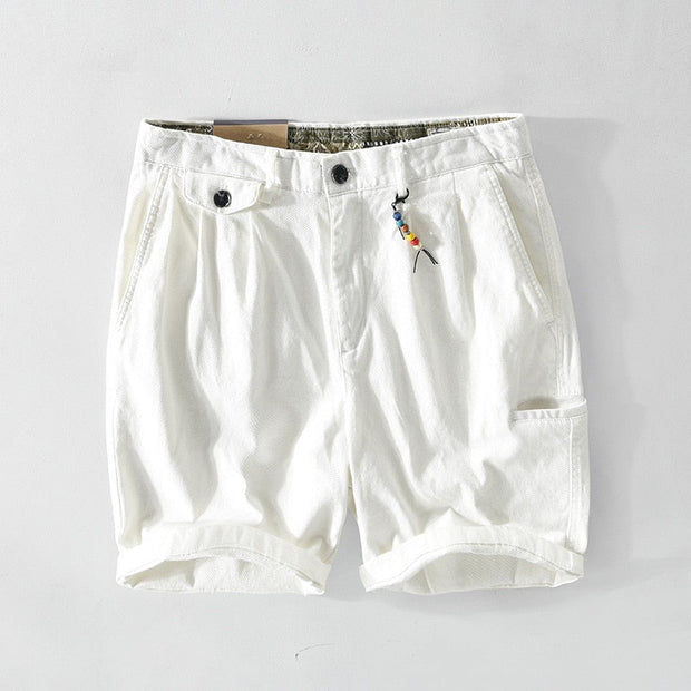 Angelo Ricci™ Summer Big Pocket Cotton Short