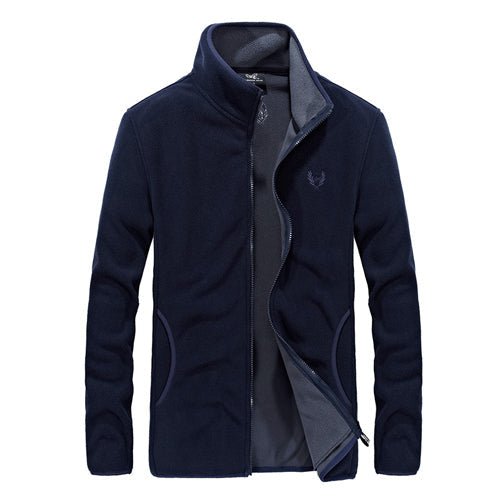 Angelo Ricci™ Warm Fleece Casual Sweatshirt Jacket