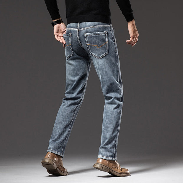 Angelo Ricci™ Winter Fleece Warm Classic Jeans