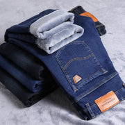 Angelo Ricci™ Winter Fleece Warm Classic Jeans