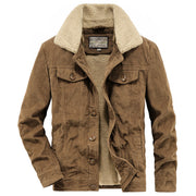 Angelo Ricci™ Winter Warm Corduroy Denim Jacket