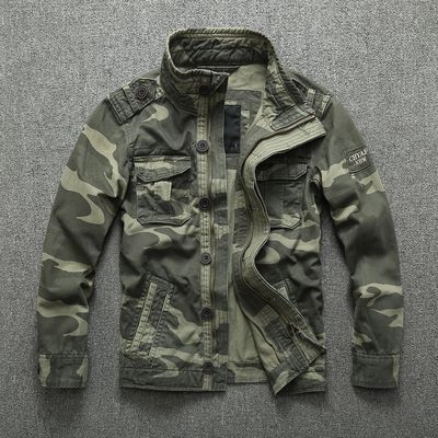 Angelo Ricci™ Military Tactical Camouflage Jacket