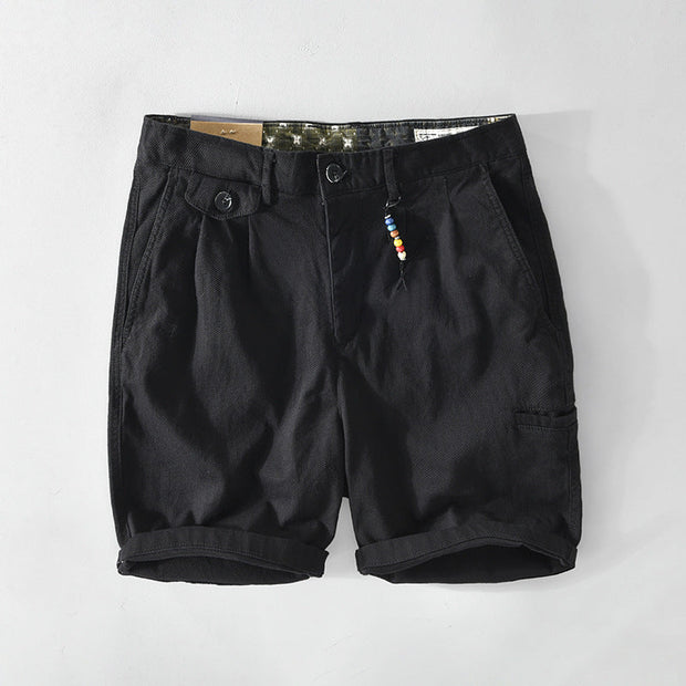 Angelo Ricci™ Summer Big Pocket Cotton Short