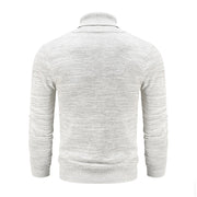 Angelo Ricci™ Winter Turtleneck Cotton Knitted Pullover