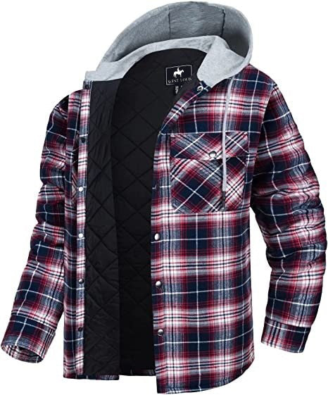 Angelo Ricci™ Cotton Flannel Lined Plaid Jacket