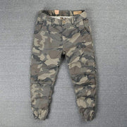 Angelo Ricci™ Streetwear Jogger 100% Cotton Camouflage Pants