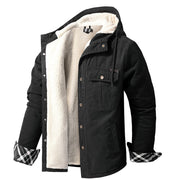 Angelo Ricci™ Velvet Warm Casual Bomber Jacket